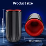 MNN34-GM-FJ036-Automatic Manhood, Male Sex Toys, 5 Sucking and 3 Rotating Vibration Patterns, Electric Pocket Male Massager, Sex Toys for Stimulation - Image 8