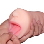 MNN24-FD35-Male Masturbator Adult Sex Toys/Sex Doll, 3D Textured with Sexy Mouth Realistic Vagina Tight Anus - Image 10