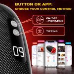 MNN34-GM-FJ037-Sex Toys for Men - Male Masturbator Deep Throat-Mouth 360° Wrapped 9 Tapping & Vibrating Male Vibrator Penis Adult Sex Toys & Game - Image 5