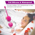 66W-030-Vibrator Kegal Balls/ Egg Powerful G-Spot Vibrator Love Egg Jump Ball Sex Toys Goods For Adults Women(Rose Pink) - Image 7