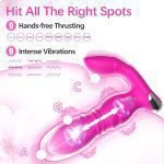 MNN34-GM-HT021-Adult Sex Toys for Women Pleasure - Wearable Thrusting Dildo with App＆Remote Control Vibrators ,Adult Toys for Women Sex Toy Public Play - Image 2