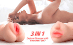 MNN9-MQ107-Male Masturbator with Lifelike Male Face, Mouth & Anal Penis Stimulation, Deep Throat Adult Sex Toys for Men Masturbation - Image 10