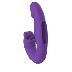 MNN33-001 PURPLE-Dildo Thrusting Vibrator Sex Toys - Vibrators Dildos Women Sex Toy with 7 Flapping & Vibrating & Licking Modes Tongue Toy for Women for Thrusting Dildo Adult Toys Rose Sex Toys - Image 4