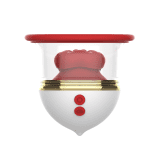 MNN33-013 - Nipple Toys Sex Toys Sucker Vibrator - Rose Toy with 9 Vibrating &5 Sucking Mode, Detachable Nipple Toys Vibrators Adult Toys Clit Nipple Anal Stimulator Massager Sex Toys for Women Female Couples - Image 2