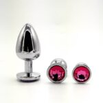 UMP-001 Anal Butt Plug Beginners 3PCS Metal Butt Toys Heart Shaped Anal Jewel Butt Plug SM Adult Gay Anal Plugs Couples Flriting Butt Plug - Image 10