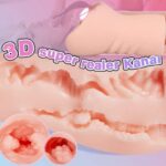 UMP-023 Male Masturbator Adult Sex Toys  2 in 1, 3D Textured with Sexy Mouth Realistic Vagina Tight Anus, Mens Stroker Sex Doll for Man Masturbation - Image 7