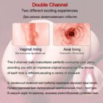 UMP-023 Male Masturbator Adult Sex Toys  2 in 1, 3D Textured with Sexy Mouth Realistic Vagina Tight Anus, Mens Stroker Sex Doll for Man Masturbation - Image 8