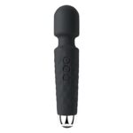 UMP-012 Fast Orgasm| Vibrators for Woman | Sex Toys| G-spot Stimulator| Body Massager| Gifts for Women| 20 Modes & 8 Speeds of Pleasure | Rechargeable Vibrating Dildo Wand Massager (Black）
